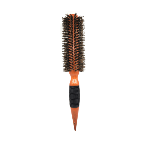 LADO BRUSH POLISHED WOOD BOAR+NYLON MEDIUM BROWN L