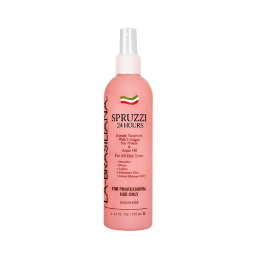 LA-BRASILIANA SPRUZZI PINK KERATIN TREATMENT 4 OZ
