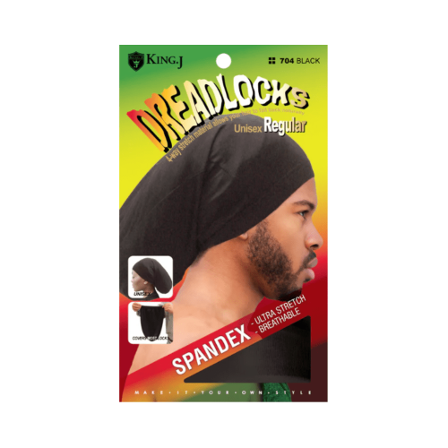 M&M 704 SPAN DREADLOCKS CAP XL BLACK