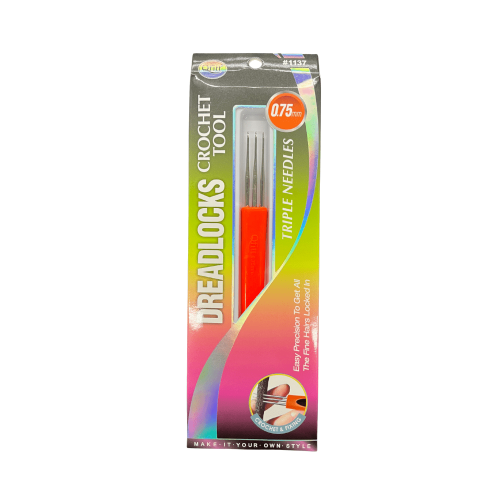 M&M 1137 DREADLOCKS CROCHET TOOL TRI NEEDLES 0.75 MM