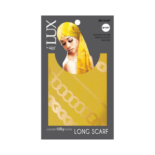 M&M 7087 LONG SCARF CHAIN ASSORT