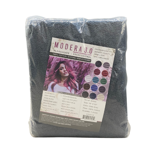 MODERA 3.0 BCR TOWEL 16X29 DARK GRAY 1 DOZEN