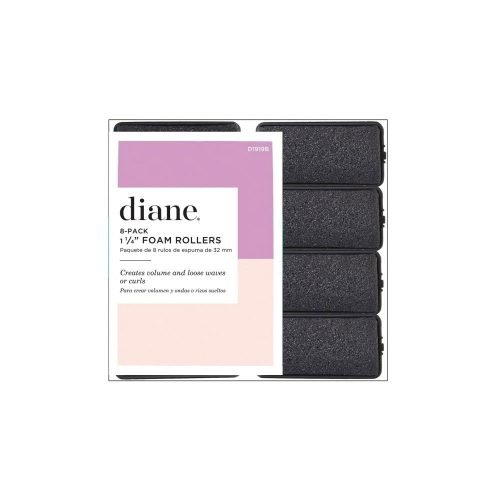 DIANE 1919B FOAM ROLLER 1 1/4" BK