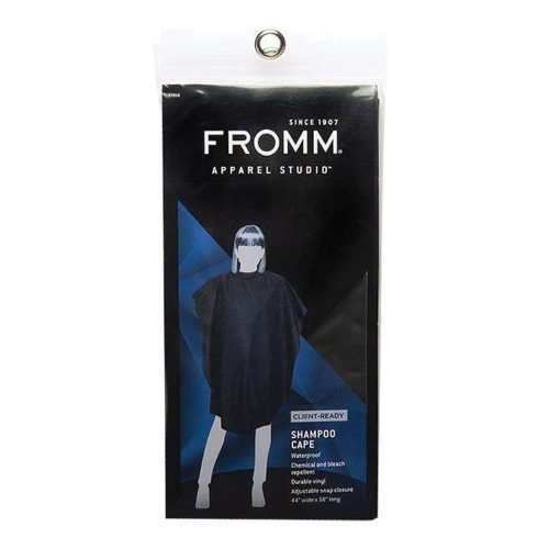 FROMM F7016 SHAMPOO CAPE BLK 44X58