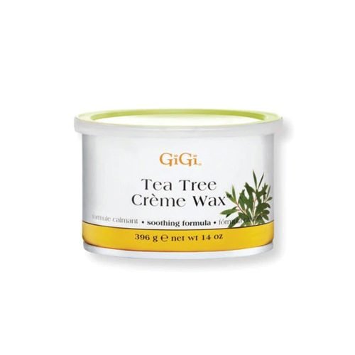 GIGI WAX TEA TREE CREAM 14 OZ 0240