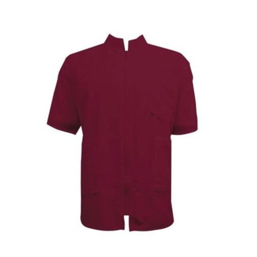 VINCENT BARBER JACKET BURGUNDY XL CHINA COLLAR