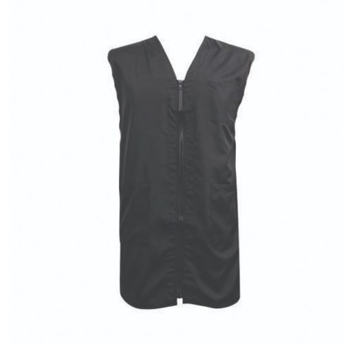 VINCENT MESH BARBER VEST 3X-4X BLACK