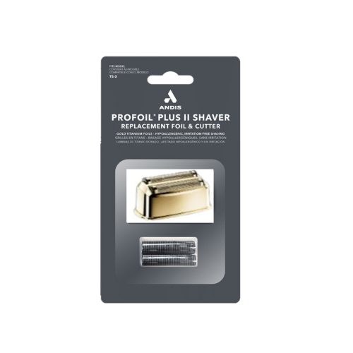 ANDIS SHAVER REPLACEMENT W/CUTTER PROFOIL PLUS II GOLD