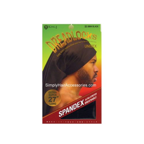 M&M 2084 DREADLOCK SPANDEX SUPER LONG BLACK