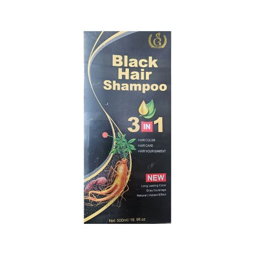 GG10 HAIR DYE COLOR SHAMPOO BLACK