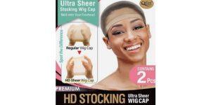 M&M 5241 HD Stocking Wig Cap XL Dark Nude