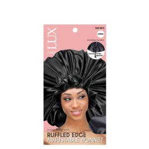 M&M Jumbo Adjustable Bonnet black