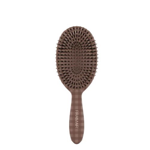 Framar Polish Brush Chocolate Gingham