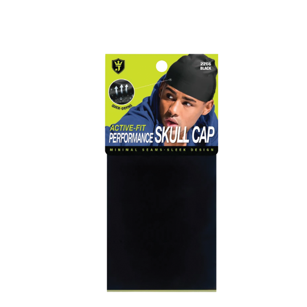 M&M 2266 Skull Cap Black