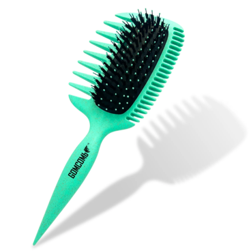 H2PRO DETANGLE & CURL BRUSH GREEN DBDO04TL